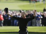 Voìla. For ottende gang var Tiger Woods den bedste på Torrey Pines i det sydlige Californien. 