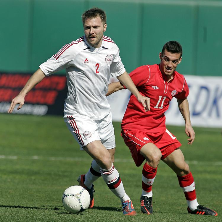 Klasseforskel. Michael Silberbauer og resten af ligalandsholdet vandt 4-0 over canada. 