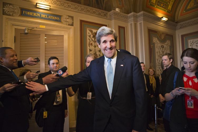 Udenrigsminister. John Kerry ventes at blive taget i ed senere på ugen. 