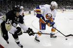 Fremad. NY Islanders og Frans Nielsen (t.h.) har kurs mod slutspillet, som klubben ikke har været med i siden foråret 2007. 