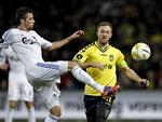 bliver. FC Københavns kreative midtbanemand  Claudemir (tv) var på ønskelisten i den hollandske topklub FC Twente, men nu går handlen sandsynligvis i vasken. 