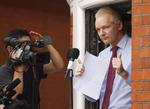Ambassade. Julian Assange opholder sig stadig på Ecuadors ambassade i London for at undgå udlevering til Sverige. 