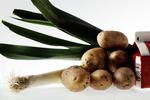 Smag. Porre-kartoffelsuppen smager bedre uden tilsat bouillon fra flaske, som terning eller pulver. 