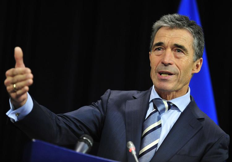 natobudget. Natos generalsekretær Anders Fogh Rasmussen advarer alliancens medlemslande mod at spare på forsvarsbudgetterne. (arkiv) 
