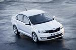 moderne. Efter årsskiftet kommer Skoda Rapid til Danmark. Den ligner et godt bud på en familiebil til fornuftig pris.  Foto: Skoda 