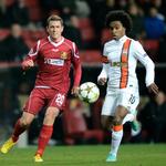 Mesterliga. Willain (t.h.) var med i begge kampe mod FC Nordsjælland og Kasper Lorentzen. 