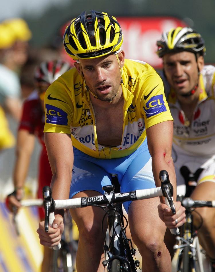 Trumfen. Toprytteren Stefan Schumacher har flere ting til fælles med Michael Rasmussen: Han har kørt i gult i Tour de France (2008) og har dopet sig tidligere i karrieren. 
