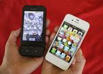 KONKURRENTER. HTC og Apple har efter længere tids strid besluttet at begrave stridsøksen. 
