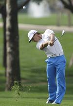 FLYVENDE. Med 66 slag leverede Thorbjørn Olesen dagens bedste runde i Dubai Desert Classic. 