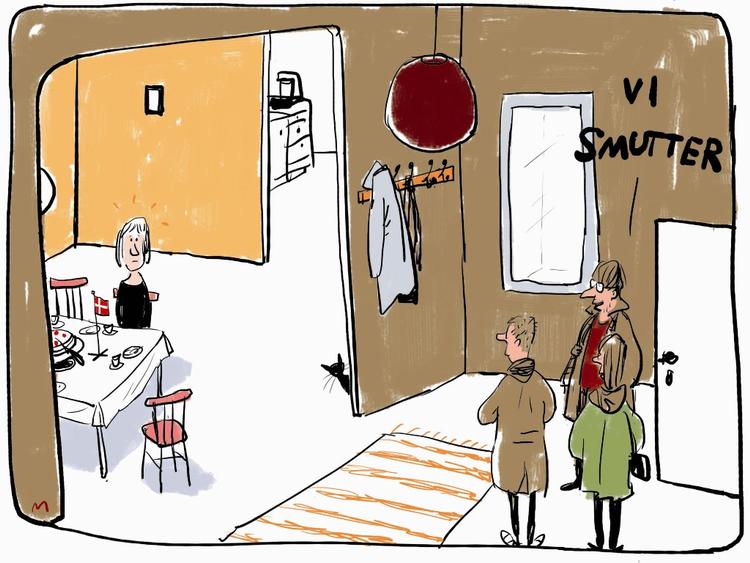Tegning: Mette Dreyer 
