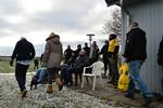 støtte. Brøndbyspillerne var fortrængt til bane 9 på Brøndby-anlægget til en træningskamp mod HB Køge. 