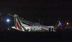 forulykket. Der var 50  mennesker om bord på flyet fra det rumænske luftfartsselskab Carpatair, da det kørte af landingsbanen. 