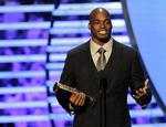 MVP. Selv om Minnesota Vikings røg tidligt ud, fik Adrian Peterson løbet mange meter. 