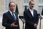 Allierede. Frankrig var det første vestlige land til officielt at anerkende oppositionen som repræsentanter for Syrien efter et møde i november mellem Moaz al-Khatib og François Hollande. 