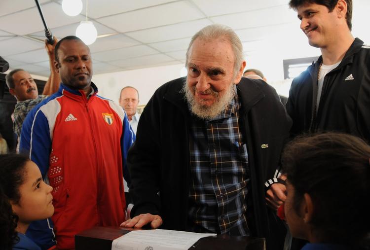 Ikon. Fidel Castro er efterhånden blevet 86 år. 