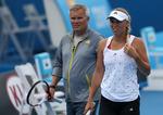 genforenet. En kort periode trak Piotr Wozniacki sig som træner for datteren Caroline, men nu er han tilbage. 
