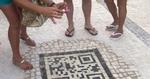 Info. Fortovene i Rio de Janeiro rummer oplysninger til turister. De særlige QR-koder kan aflæses med en smartphone. 
