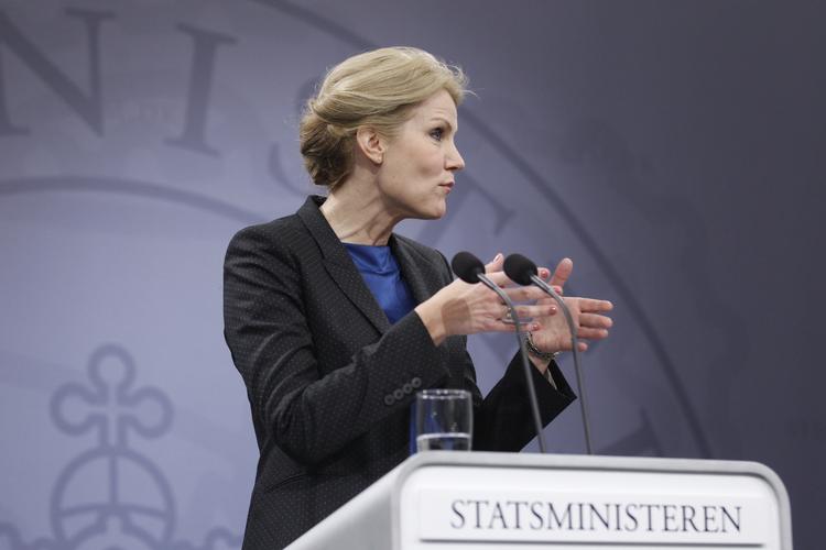 Rabatkrav. »Det er krystalklart, at vi insisterer på kravet. Danmarks uforholdsmæssige store bidrag skal korrigeres«, siger Thorning. 