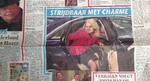 Stridbar. Statsminister Helle Thorning-Schmidt er på forsiden af stor hollandsk avis. 