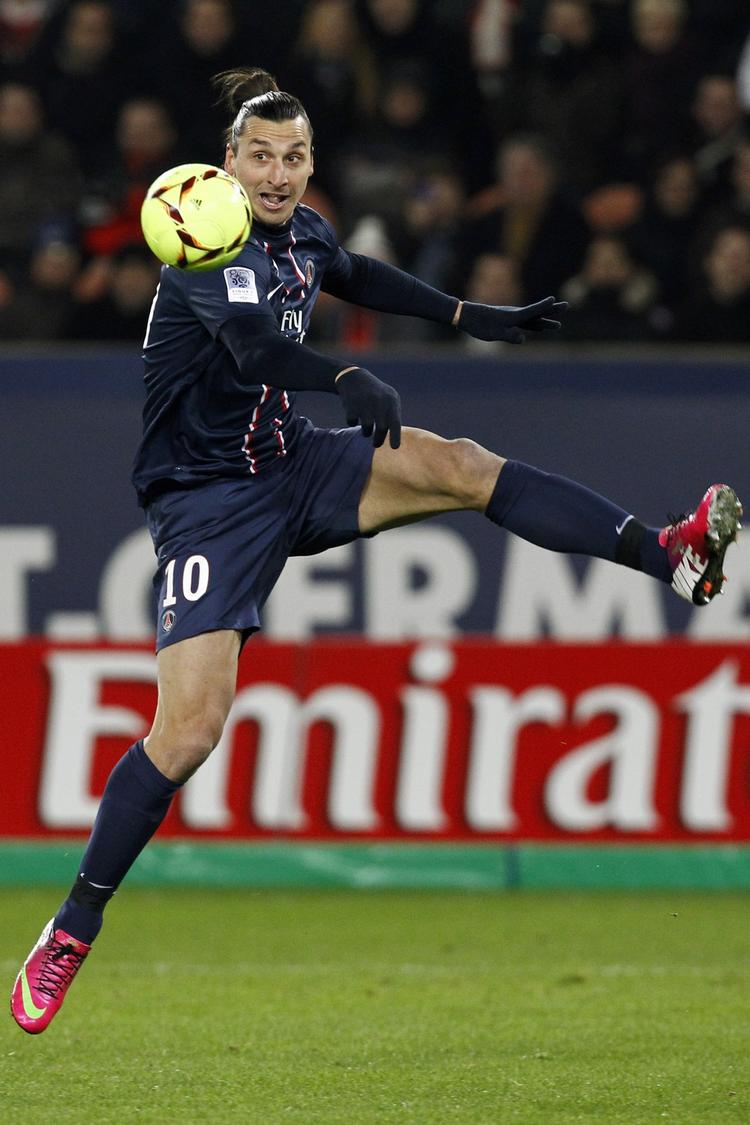 MÅLMAGER. Zlatan Ibrahimovic viste sit værd, da han til aften fik chancen fra straffepletten. 