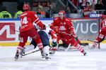 NEDTUR. En god indsats var ikke nok til at sikre det danske ishockeylandshold OL-billetten. 