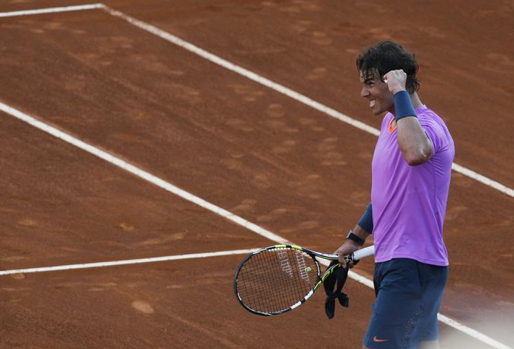 SUCCES. Rafael Nadal er på vej mod et fremragende comeback. 