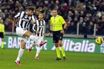 Kasse. Mirko Vucinic banker Juventus i front i lørdagens kamp mod Fiorentina. 