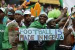 Fans. Optimismen var stor hos Nigerias tilhængere, og det var ikke uden grund. 