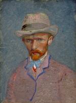 Selvportræt. I modsætning til dette maleri fra Van Goghs mindre kendte periode i 1887, forklarer  produceren, at filmen vil bestå af håndtegnede bidrag fra 30 forskellige malere. 