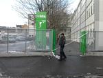 Flere elever så, at en ung mand blev stukket ned ved Københavns Tekniske Skole. 