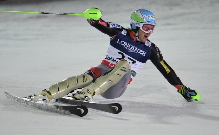 Hurtig. Ted Ligety var for anden gang hurtigst på pisterne ved ski-VM i Østrig. 