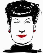 Ordsmed. Forfatter og digter Lone Hørslev samarbejder også med musikeren Solvejg Sandness under navnet Er de sjældne, der udgiver nyt album til maj. Tegning: Mette Dreyer 