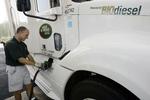 Biodiesel. Den europæiske bioindustri er så stor, at det ifølge eksperter netop er lobbyister herfra, der holder EU fra at droppe kravet om at hælde den forurenende diesel i tanken. 