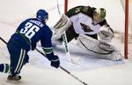 Målmager. Jannik Hansen har nu scoret i tre af Vancouver Canucks fire seneste kampe. 