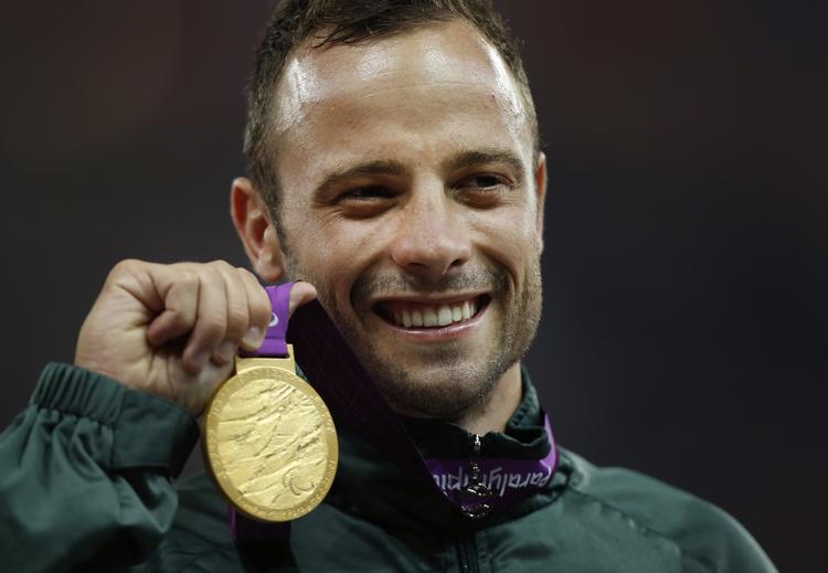 Pistorius vandt guld i mændenes 400-meter-løb under handicap-OL i London i sommeren 2012. 