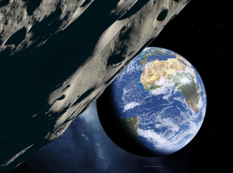 ASTEROIDE. Planetariet går helt tæt på den historisk nærgående asteroide, der i dag passerer Jorden. 