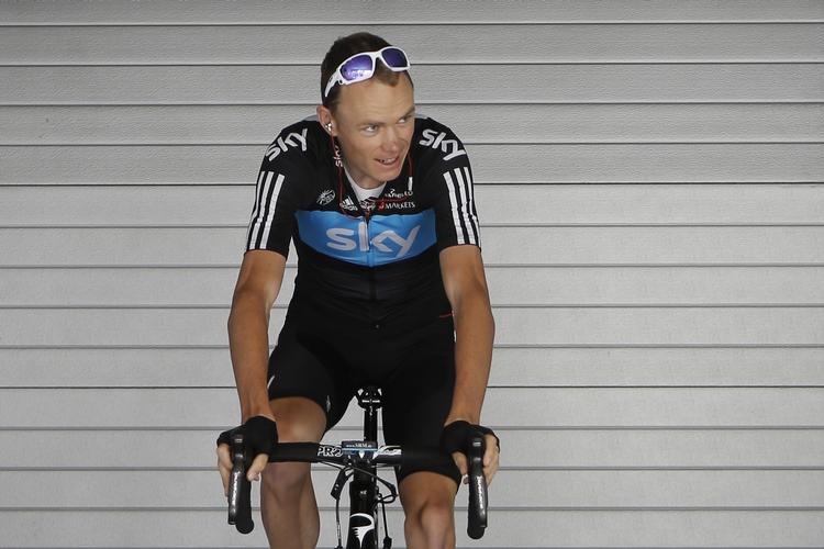 Etapevinder. Med en sejr på dagens etape forsvarede Chris Froome førertrøjen i Tour of Oman på fornem vis. 