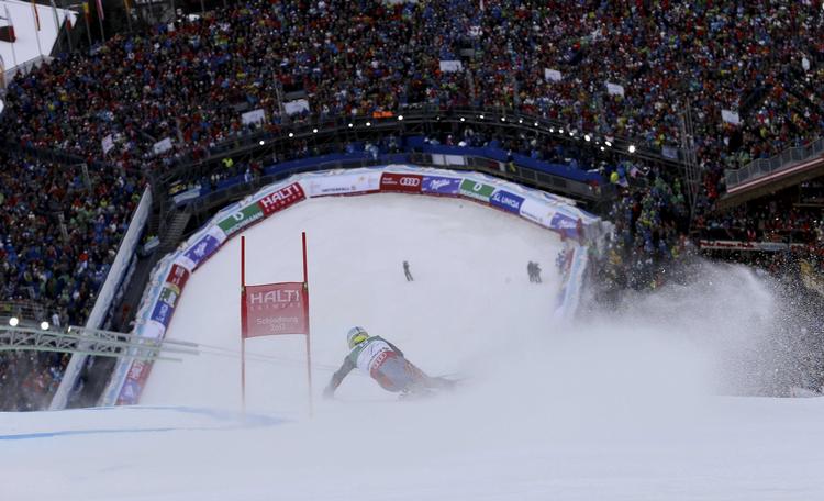 hattrick. Efter Super-G og den kombinerede konkurrence tog Ted Ligerty sig også af storslalom. 