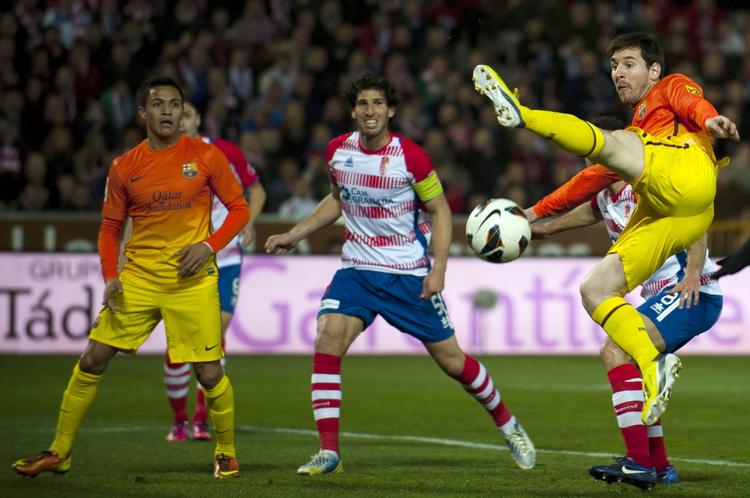 Talent. Han blev ikke for ingenting igen kåret til årets spiller sidste år. Nu har han rundet 300 mål for Barcelona. 