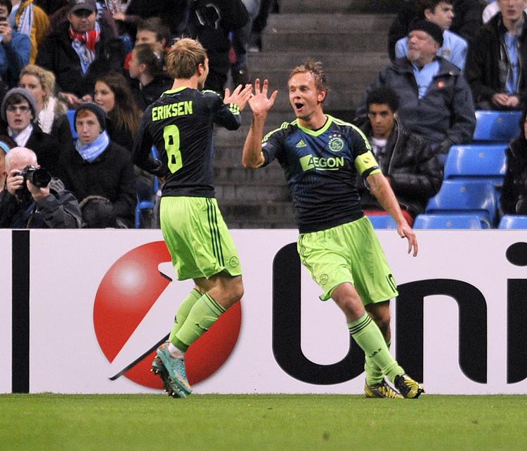SEJRHERRER. For anden kamp i træk vandt 2-0, da Christian Eriksen og Derk Boerrigter besejrede RKC Waalwijk. 