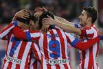 Andenplads. Afstanden til Barcelona er fortsat 12 point, men Atletico Madrid holder bysbørnene fra Real bag sig. 