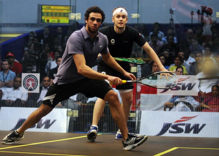 OL-SPORT? Til september afgøres det, om eksempelvis Ramy Ashour (tv.) og James Willstrop har en chance for at blive olympiske. 
