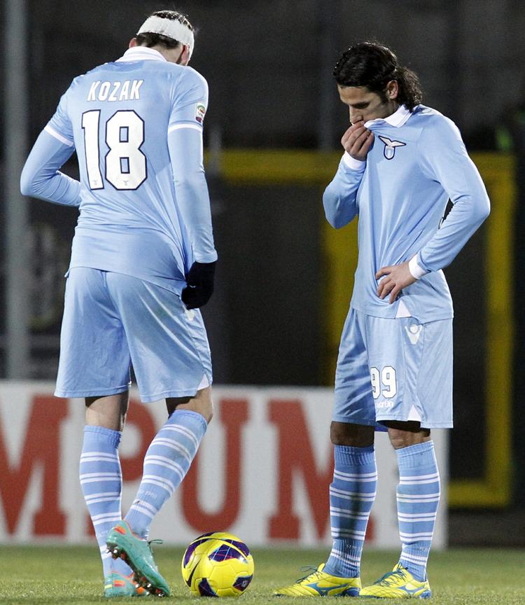 Nedtur. Lazio fik prygl af Siena og kravlede ikke yderligere op i tabellen. 
