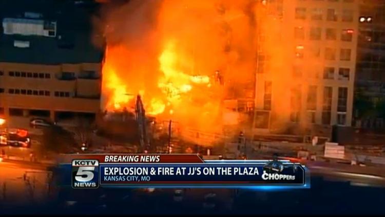 BRAND. Branden i Kansas City var særdeles voldsom, da den brød ud 