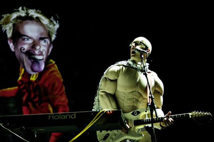 Originalt. Apparatjik optrådte på Orange Scene på Roskilde Festival i sommer. 