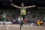 SPORT. Pistorius vandt guld i 400 meter løb ved De Paraolympiske Lege sidste år i London. 