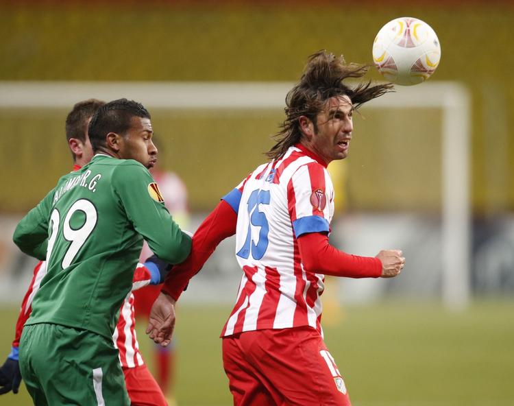 Exit. En 1-0 sejr var ikke nok for Atlético Madrid til at blive i Europa League. 