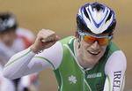 verdensmester. Med sølv og guld inden for en time leverede Martyn Irvine en imponerende bedrift i Minsk. 