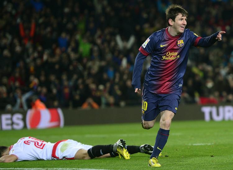 Målhelt. Messi har nu scoret 302 mål i sine 367 kampe for Barcelona, og i denne sæson er han den suverænt mest scorende spiller i den spanske liga med 38 mål i 25 kampe. 
