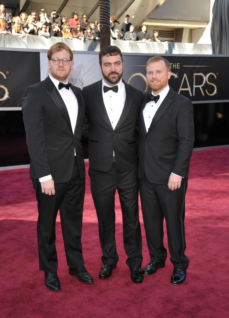 Dan Janvey, Josh Penn og Michael Gottwald, 'Hushpuppy's producerteam. 